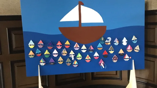 Taufschiffli (Foto: Karin Gubser) Taufschiffli (Foto: Karin Gubser)